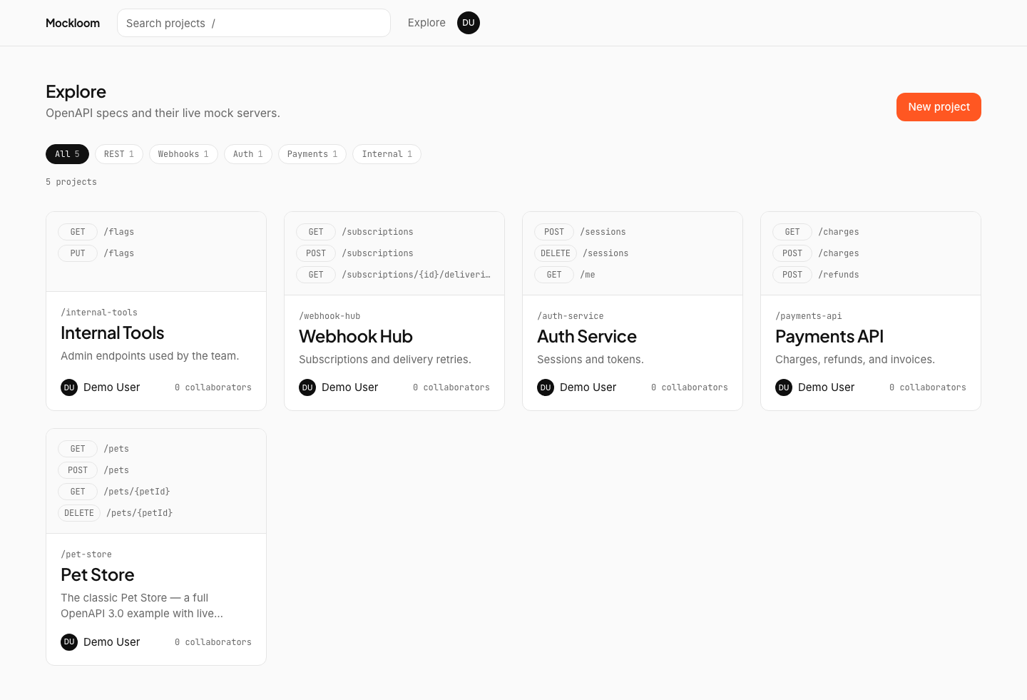 Mockloom — Developer Tool
